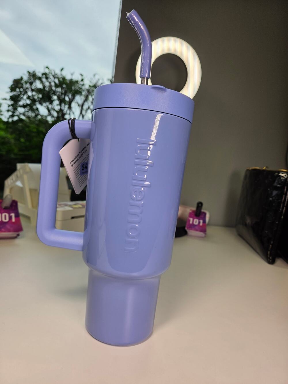 NWT Lululemon Insulated Tumbler 40oz PREB
